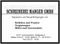 Schreinerei Manger